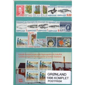 Grønland 1996 Kompelt - Postfrisk