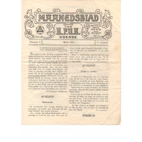 Månedsblad for K.F.U.M. Odense - Marts 1930