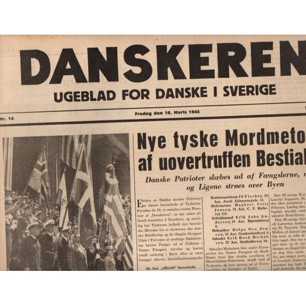 Danskeren - 16. Marts 1945