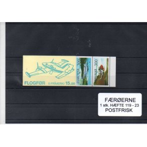 F&aelig;r&oslash;erne - 1 Stk. H&aelig;fte 119 - 23 - Postfrisk