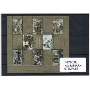 Norge - Miniark AFA 1323 - Stemplet