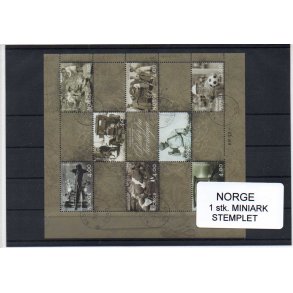 Norge - Miniark AFA 1323 - Stemplet