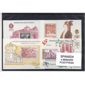 Spanien. - Barcelona - Afa 62-63 Miniark - Postfrisk