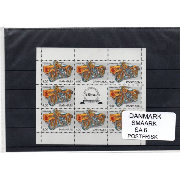 Danmark - Smark SA 6 - Postfrisk