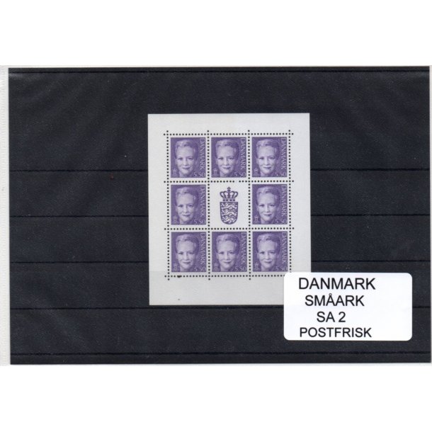 Danmark - Smark SA 2 - Postfrisk