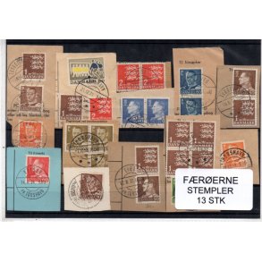 F�r�erne - Klip med 4+5 A- Strjernestempel KVALVIG