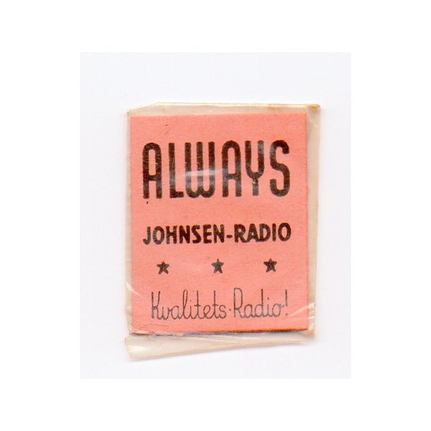 Frim&aelig;rkepenge - Alwayes (Oranger&oslash;d) - Med 1 &Oslash;res Frim&aelig;rke