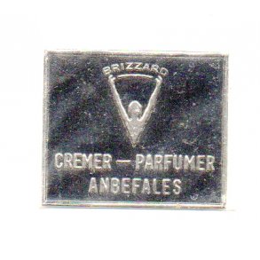 Frimærkepenge - BRIZZARD - CREMER - PARFUMER ANBEFALES med 1 øre frimærke