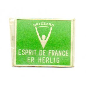 Frimærkepenge - BRIZZARD - ESPRIT DE FRANCE ER HERLIG med 1 øre frimærke