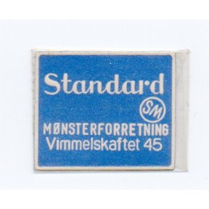 Frimærkepenge - STANDARD - Med 1 øre frimærke