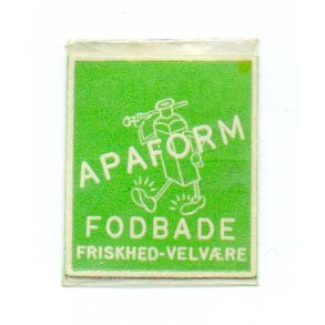 Frimærkepenge - APAFORM - Med 1 øre frimærke