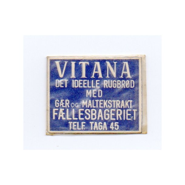 Frim&aelig;rkepenge - VITANA - Med 1 &oslash;re frim&aelig;rke
