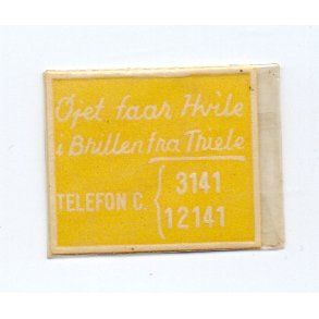 Frimærkepenge - ØJET FAAR HVILE - Med 1 øre frimærke