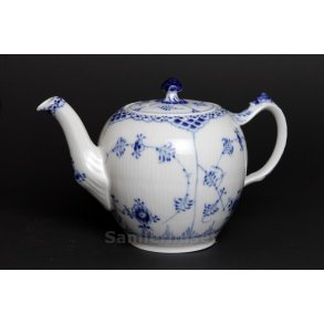 Musselmalet Halvblonde Tekande Ny 15x23 cm.