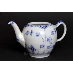 Musselmalet Halvblonde Tekande UDEN LG Ny 15x23 cm.