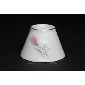 R�dkilde Lysestage Rund 9 cm.