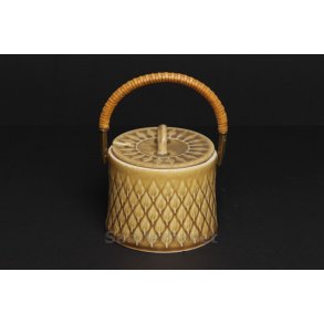 Relief Marmeladekrukke m. L�g. 7X9� cm. Quistgaard Design.