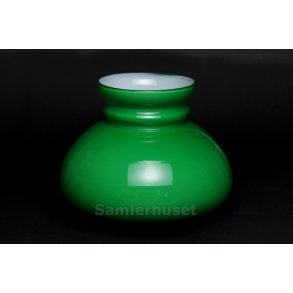 Lampeskærm Paris - Grøn - Højde 16,4 cm - Diameter 20,5 cm.