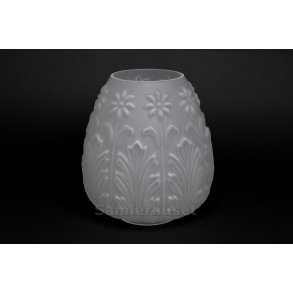 Lampeskærm - Tulpe Mat - Højde 19,4 cm - Diameter 15,5 cm.