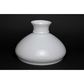 Lampeskærm - Hvid - Højde 18,0 cm - Diameter 26,0 cm.