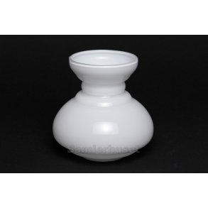 Lampeskærm - Hvid - Højde 9,7 cm - Diameter 9,5 cm.
