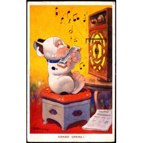 Studdy - Bonzo - Grand Opera ! - Valentine 2143