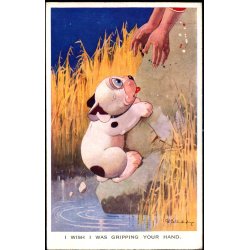 Studdy - Bonzo - I Wish I Was Gripping Your Hand. - Valentine 1904