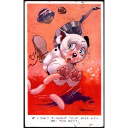 Studdy - Bonzo - If I Only Thought You`D Miss Me - But You Don`t !. Valentine 1257