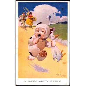 Studdy - Bonzo - I`M Too Far Away To Be Kissed.. Valentine 1907
