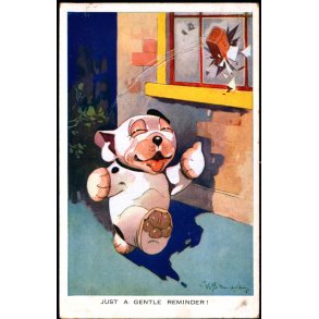 Studdy - Bonzo - Just A Gentle Reminder ! - Valentine 1567