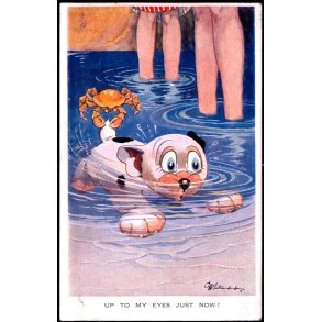 Studdy - Bonzo - Up To My Eyes Just Now ! - Valentine 1307