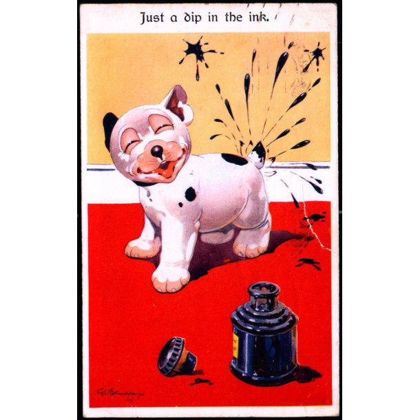 Studdy - Bonzo - Just a Dip In The Ink. - Valentine 1338