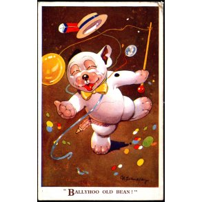 Studdy - Bonzo - Ballyhoo Old Bean ! - Valentine 2391