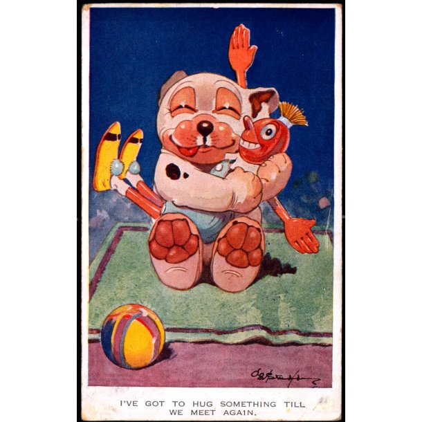 Studdy - Bonzo - I`Ve Got Hug Something Till We Meet Again. - Valentine 1290