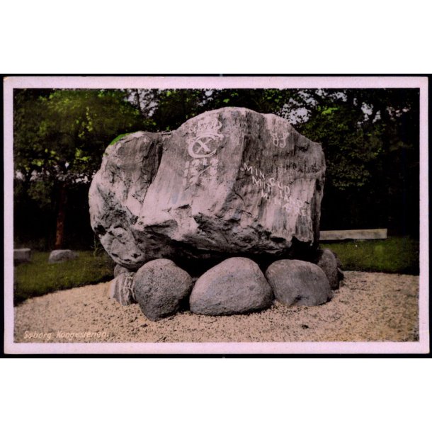 S&oslash;borg - Kongestenen - Gr&aelig;sted Bogh. 1