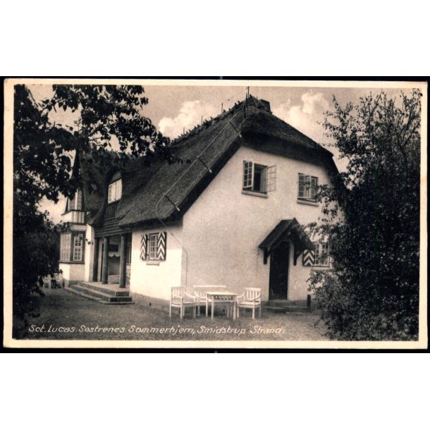 Sct. Lucas S&oslash;strenes Sommerhjem - Smidstrup Strand - N.P. Hansen u/n