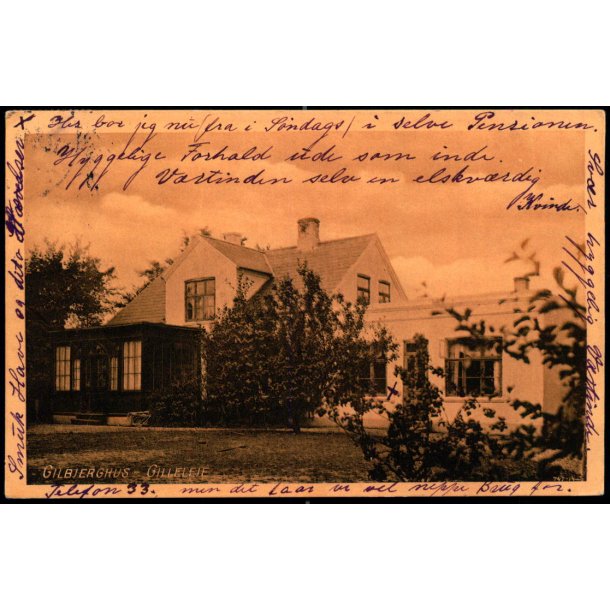 Gilbjerghus - Gilleleje - Gilleleje Kunst. u/n