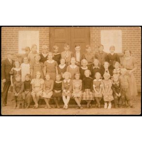 Fotokort - Klassebillede 2.Klasse 1939 - Ubrugt