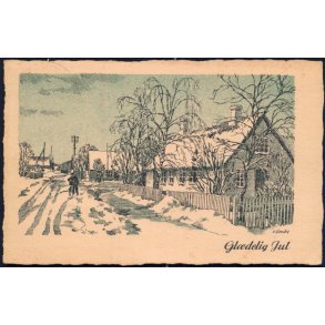 Hancke - Glædelig Jul - FDB Serie 1201 A