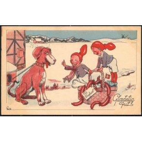 Gadsb&oslash;ll - Gl&aelig;delig Jul - Rudolf Olsen u/n