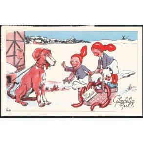 Gadsb&oslash;ll - Gl&aelig;delig Jul - Rudolf Olsen u/n