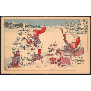 Gadsb&oslash;ll - Gl&aelig;delig Jul - Rudolf Olsen u/n