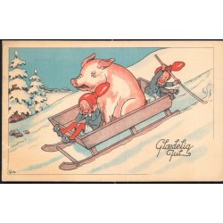 Gadsb&oslash;ll - Gl&aelig;delig Jul - Rudolf Olsen u/n