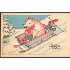 Gadsb&oslash;ll - Gl&aelig;delig Jul - Rudolf Olsen u/n