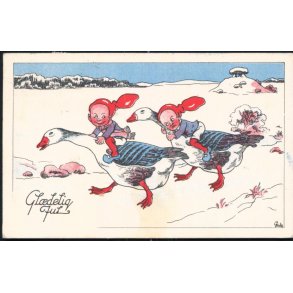 Gadsb&oslash;ll - Gl&aelig;delig Jul - Rudolf Olsen u/n