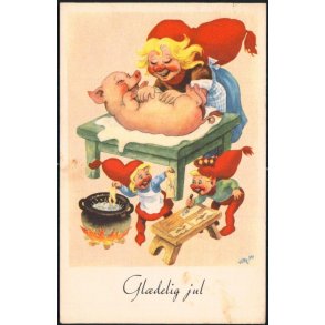 Vilh.H. - Glædelig Jul - Stender Serie 663