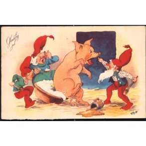 Vilh.H. - Glædelig Jul - Stender Serie 560