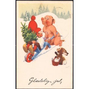 Vilh.H. - Glædelig Jul - Stender Serie 662