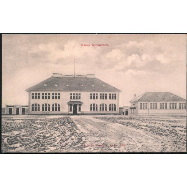Haslev Semnarium - Aug. Olsens Bogh. 3509