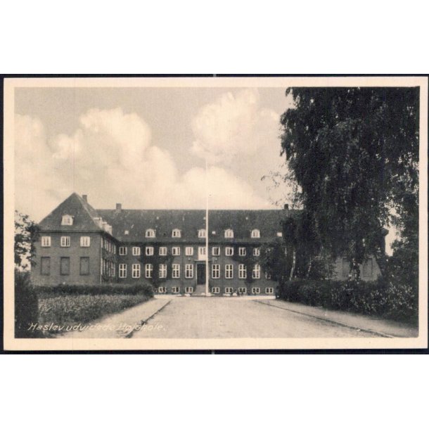 Haslev udvidede H&oslash;jskole - Rudolf Olsen 6522